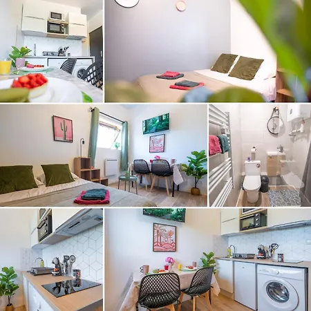 Appartement L'exotique - Parking I Netflix I Gare I Wifi Très Débit - Calme&cosy Anzin